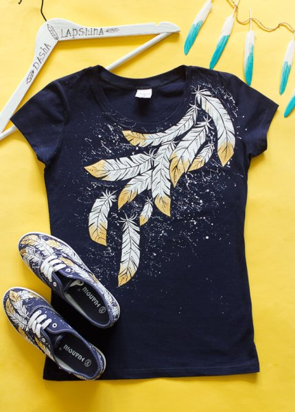 Разрисованные футболки