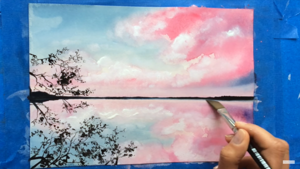 Поэтапное рисование картины