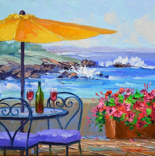 Портофино картина акрилом