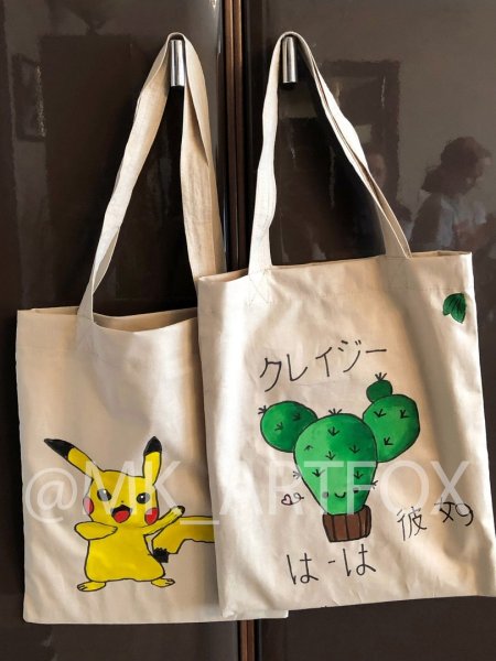 Роспись эко сумок мастер класс