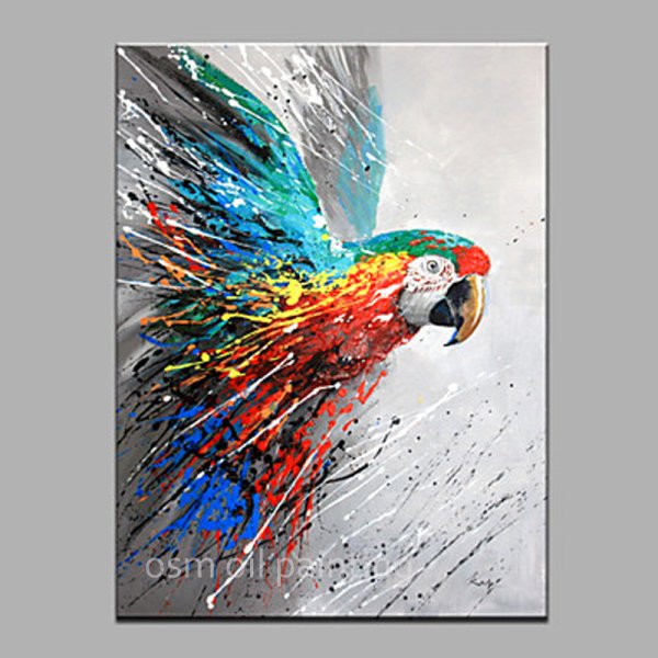 Окраска попугая