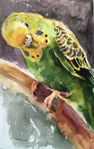 Яркие картины акварелью