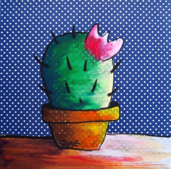 Кактус рисунок