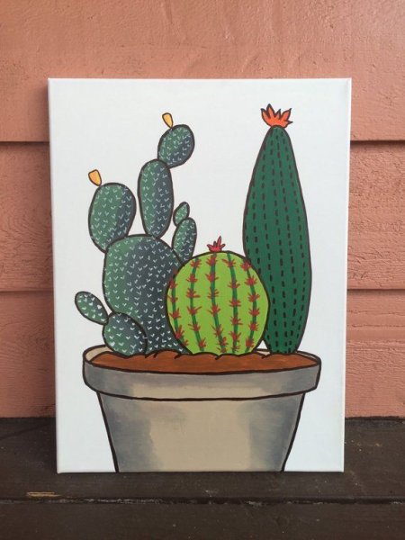 Картина Кактус