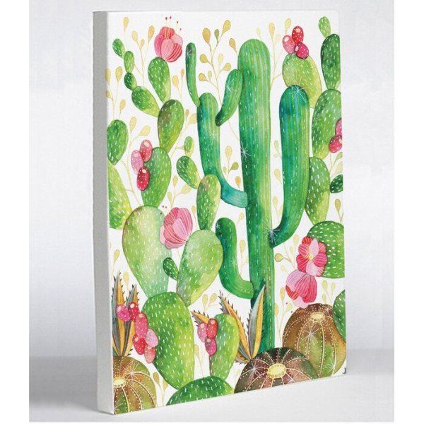 Мельникова кактусы акрилом