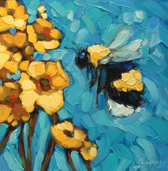 Художник Андреа Лавери птицы