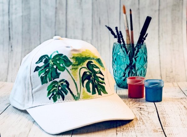 Расписная кепка