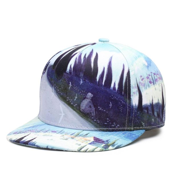 Роспись бейсболок