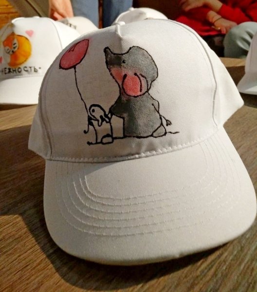 Вышивка на бейсболках