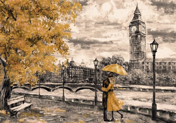 Пазл Фрея 2000 элементов Лондон