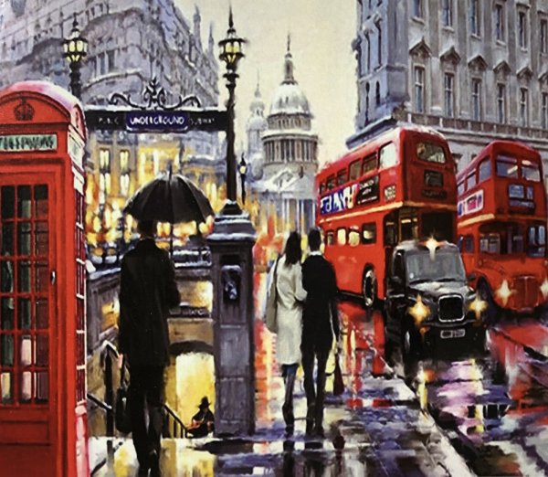 Картины Лондона Ричарда Макнейла