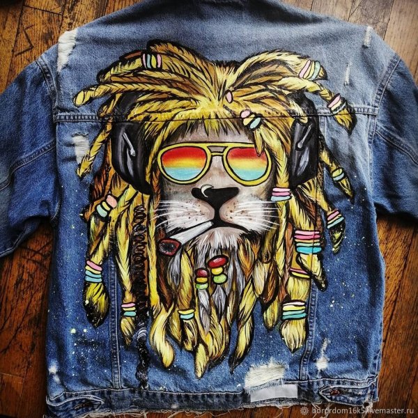 Роспись джинсовки