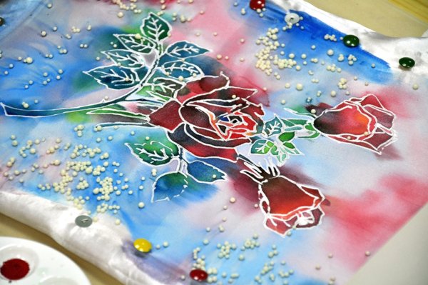 Художественная роспись тканей