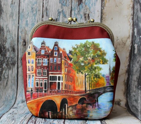 Рисование акрилом на ткани