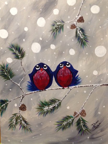 Рисование Новогодняя елка