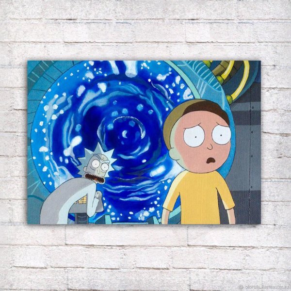 Rick and Morty картина