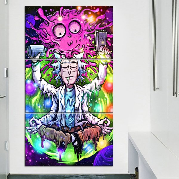 Картина по номерам Рик и Морти