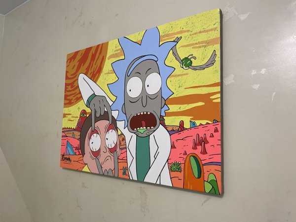 Рик и Морти арт картины