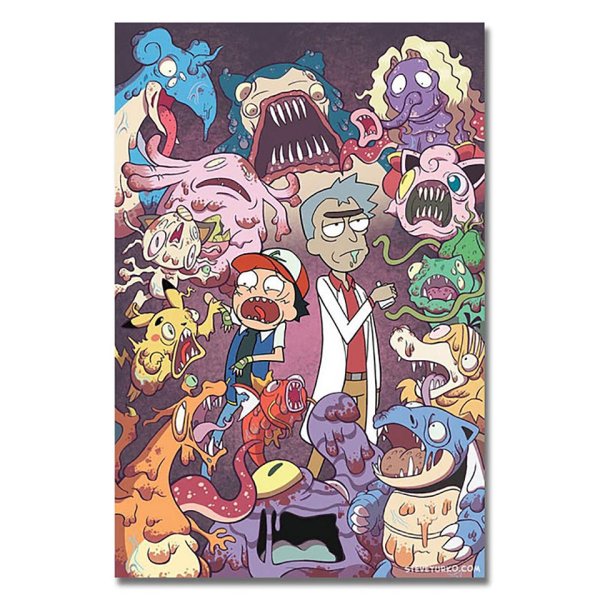 Алмазная мозаика Рик и Морти