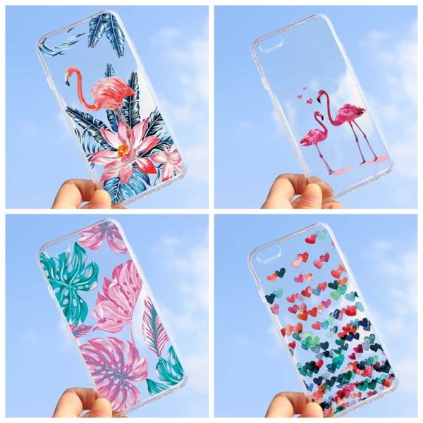 Разрисовать чехол прозрачный для телефона