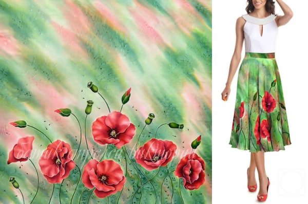 Батик роспись одежды