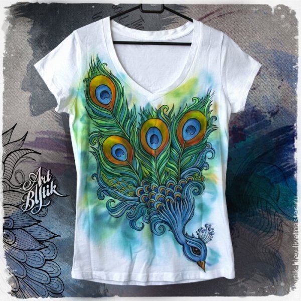 Разрисованные футболки