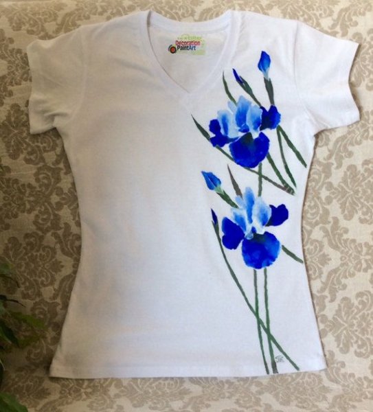 Рисование красками по ткани