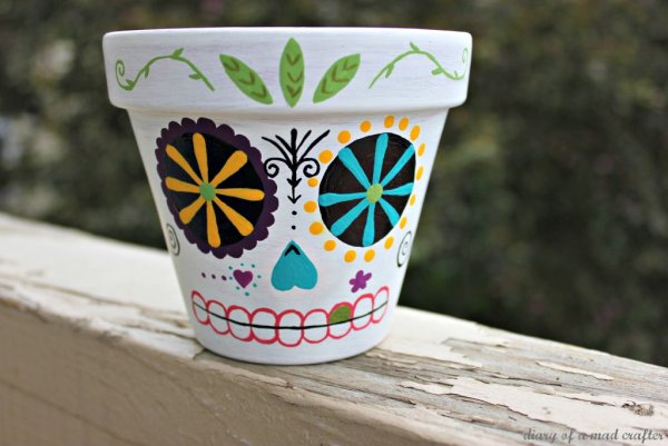 Расписные горшки