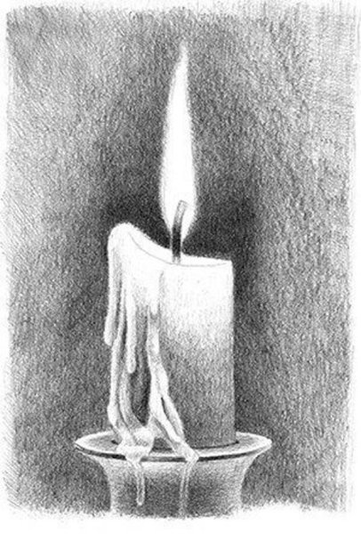 Пейзаж фломастерами