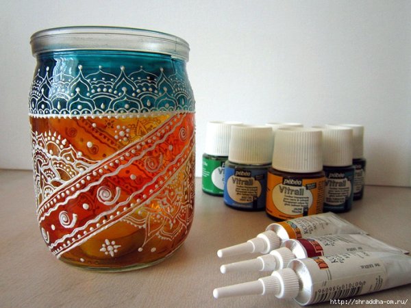 Витражная роспись Екатерины Голанд