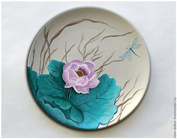 Тарелка рисунок