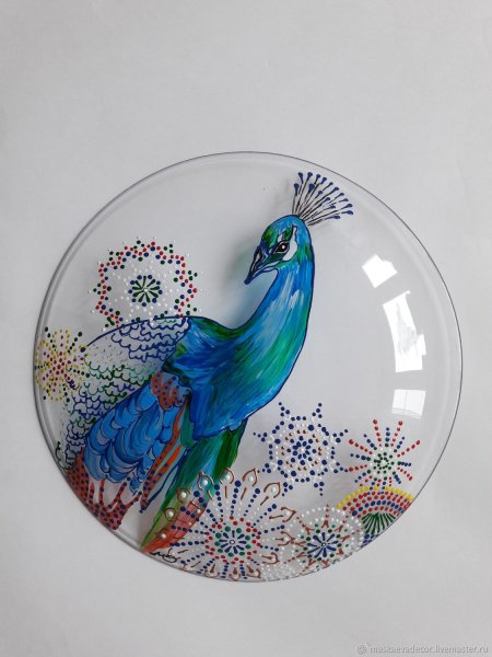 Точечная роспись Павлин
