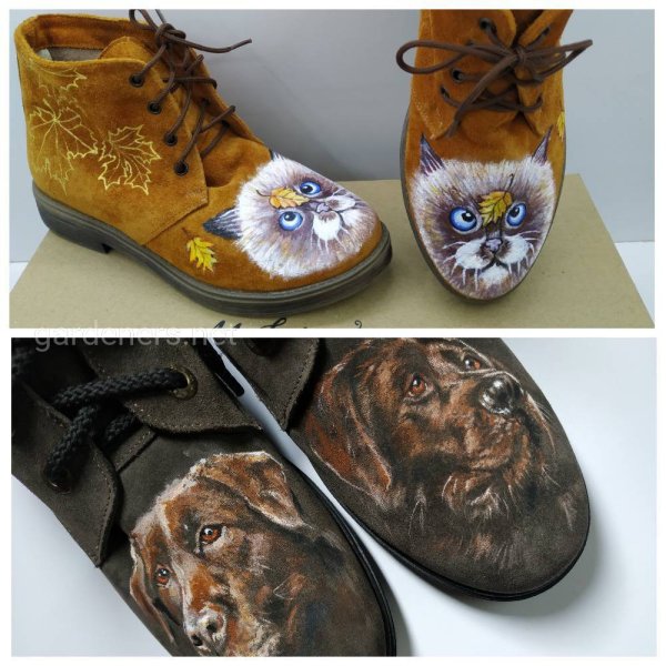 Роспись акриловыми красками