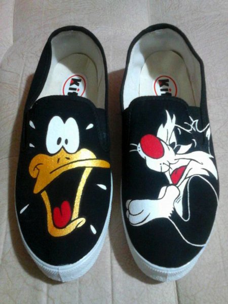 Разрисовка обуви