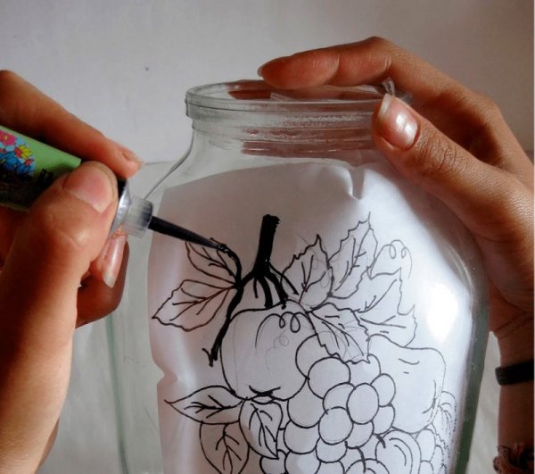 Расписываем баночки