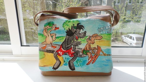 Разрисованные сумки