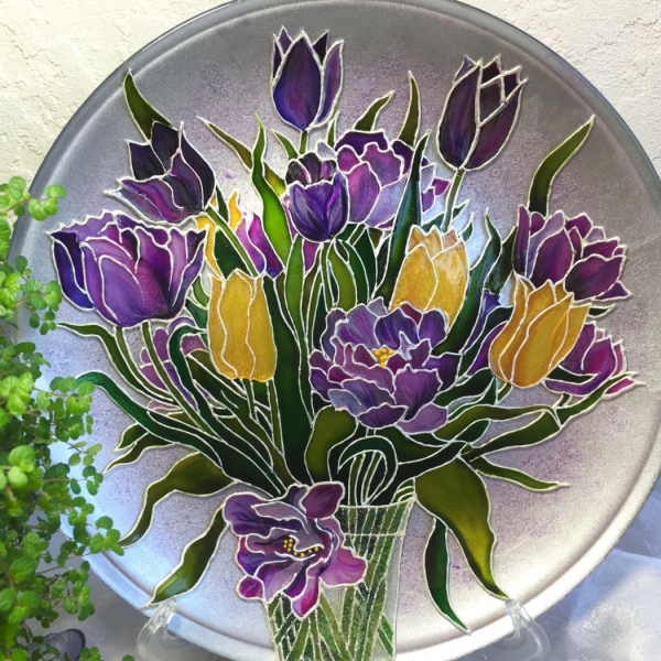 Витражная роспись по стеклу