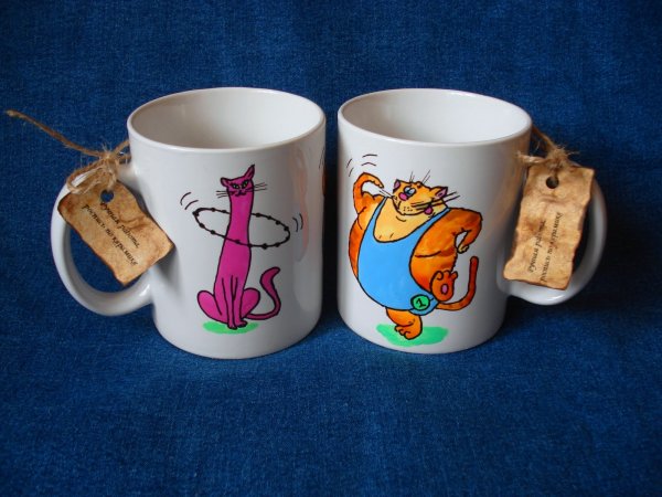 Кружки разрисованные