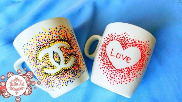 Чашка рисунок