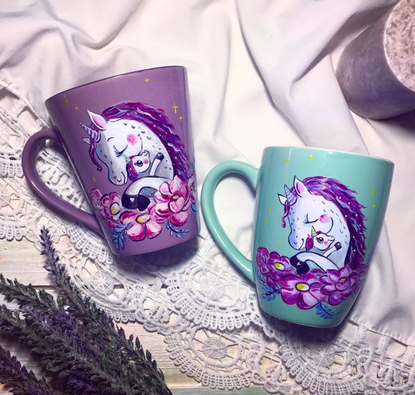 Кружки разрисованные