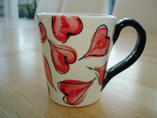 Кружки разрисованные акрилом