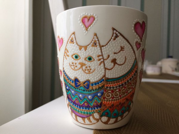 Расписные чашки