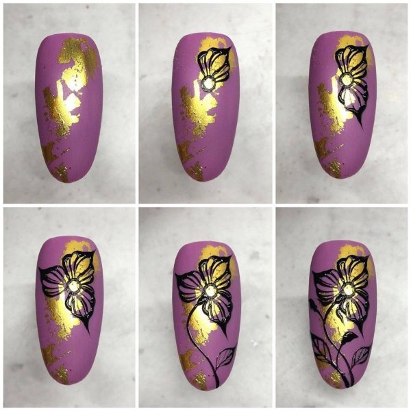 Рисование на ногтях