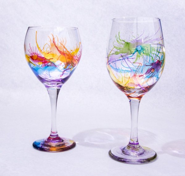 Бокалы акрил