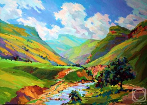 Азат Азатян художник картины горы маслом