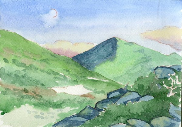 Легкие пейзажи Дагестана