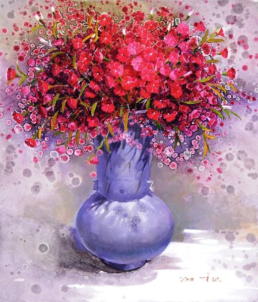 Тюльпаны живопись