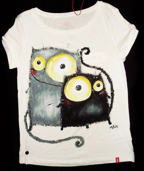 Разрисованные футболки