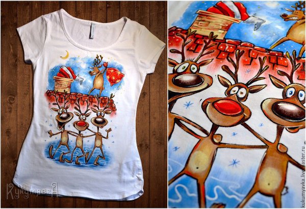 Идеи для рисунков на футболках