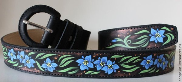Расписной ремень